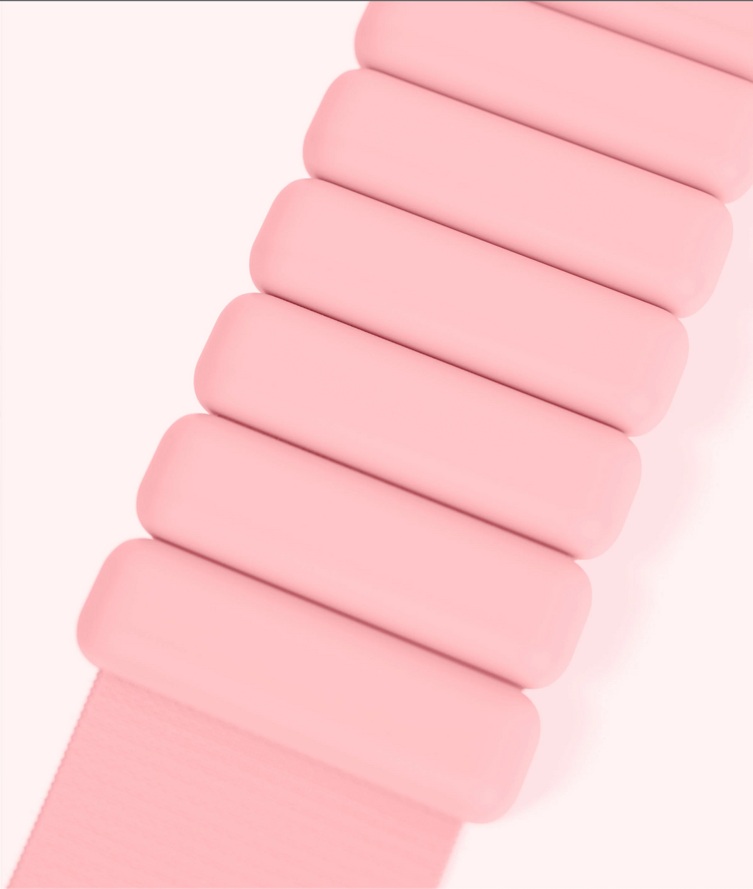 Bracelets poids portatifs 2 lb - blush