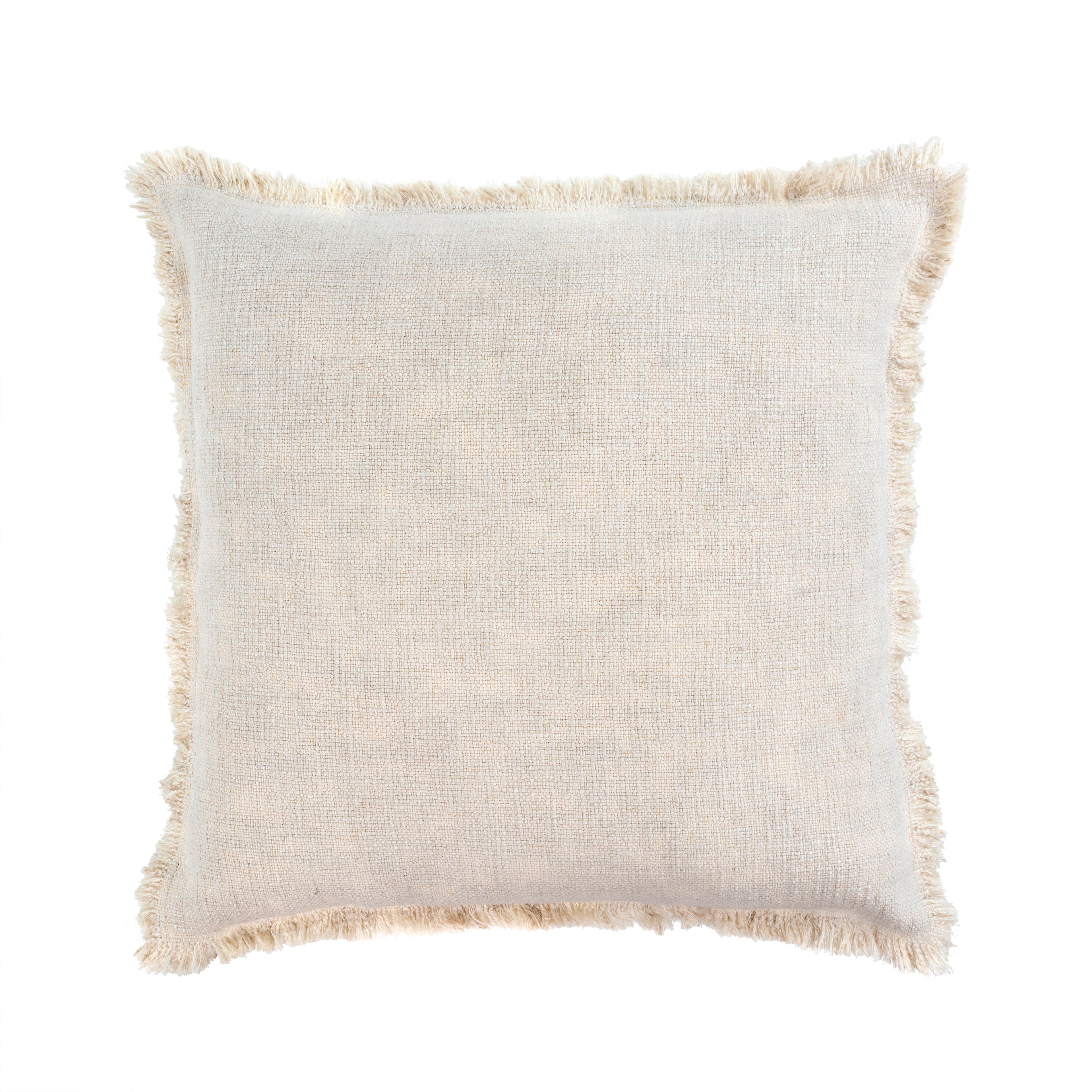 Coussin en lin Selena - écru