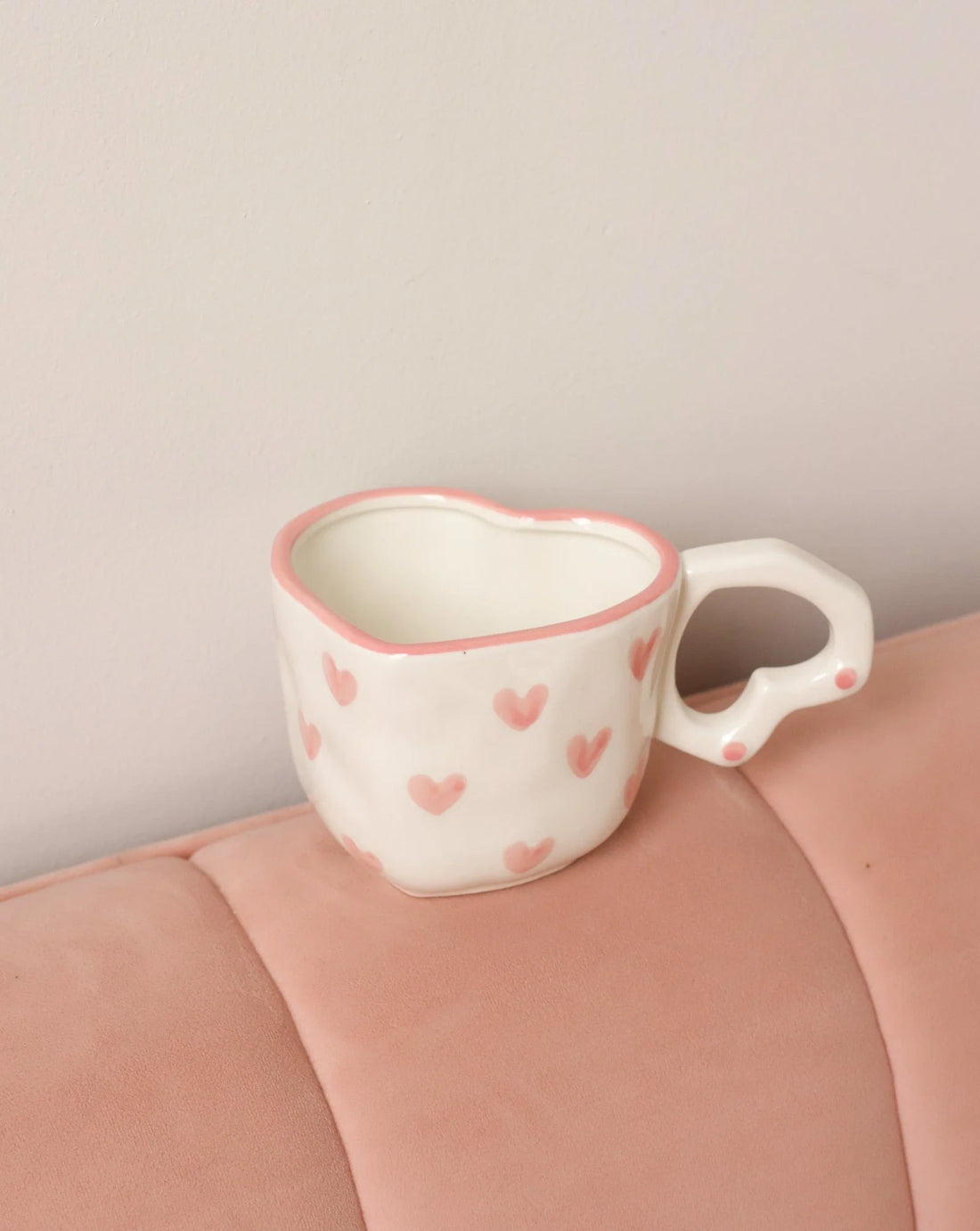 Tasse en coeur