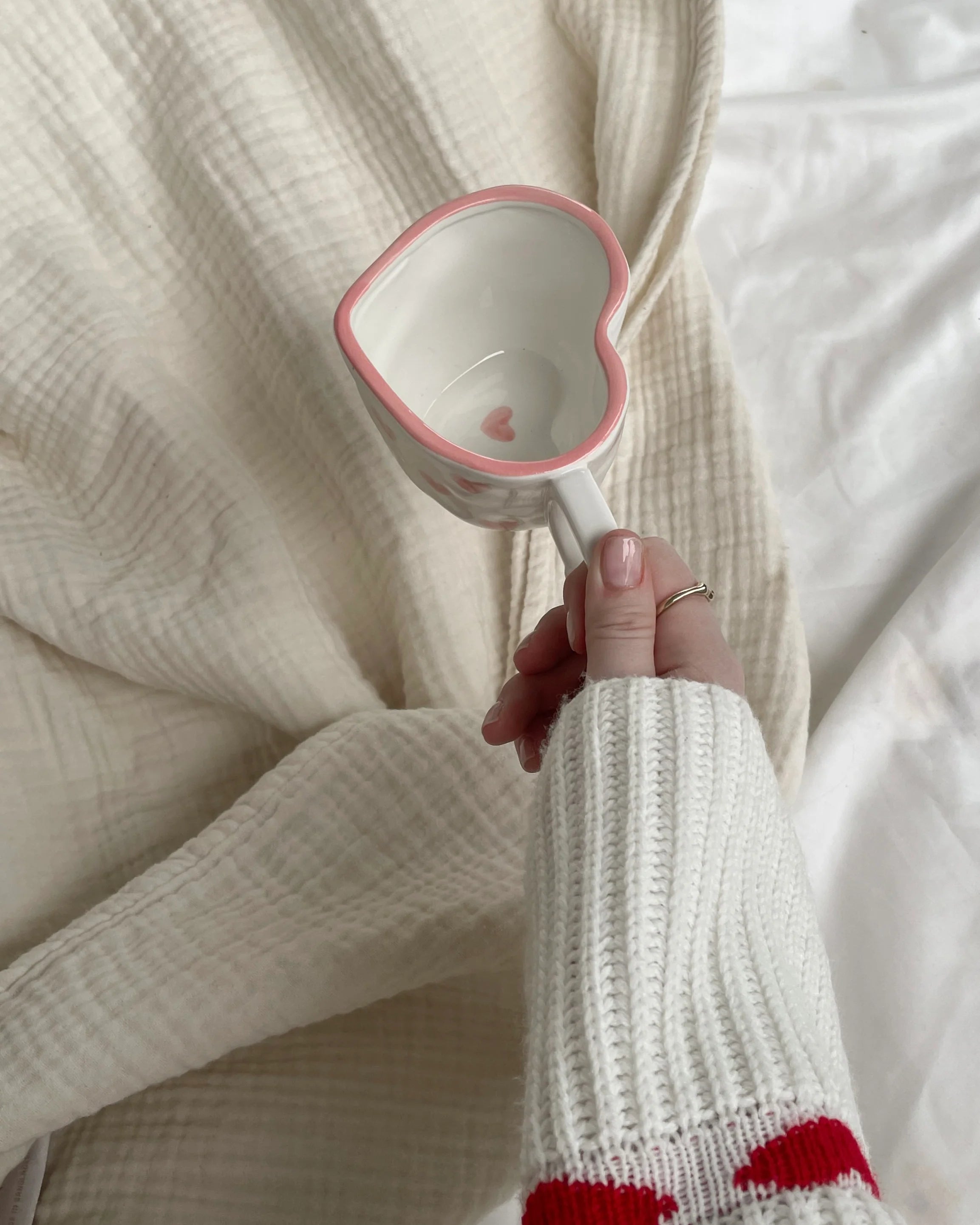 Tasse en coeur
