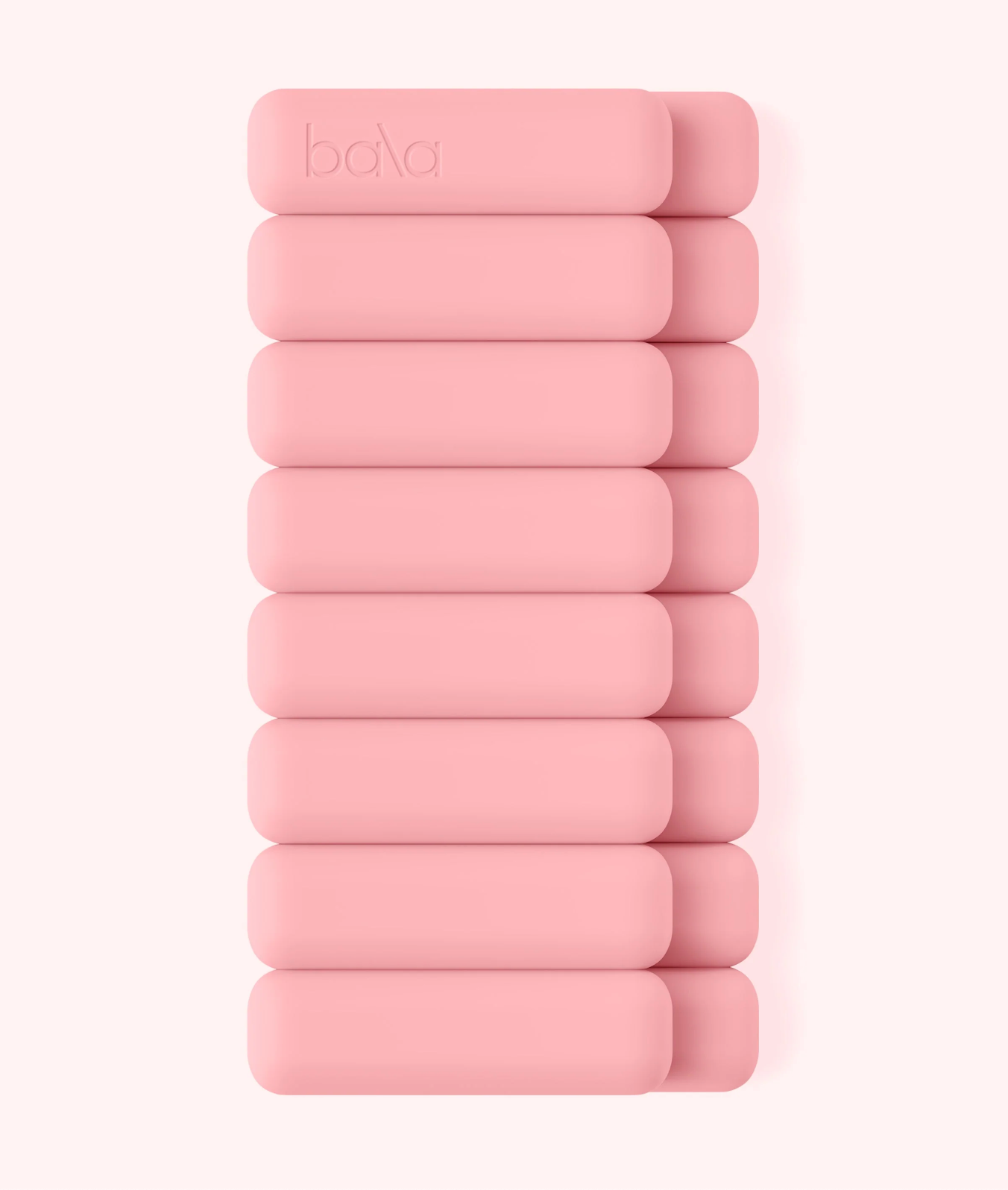 Bracelets poids portatifs 2 lb - blush