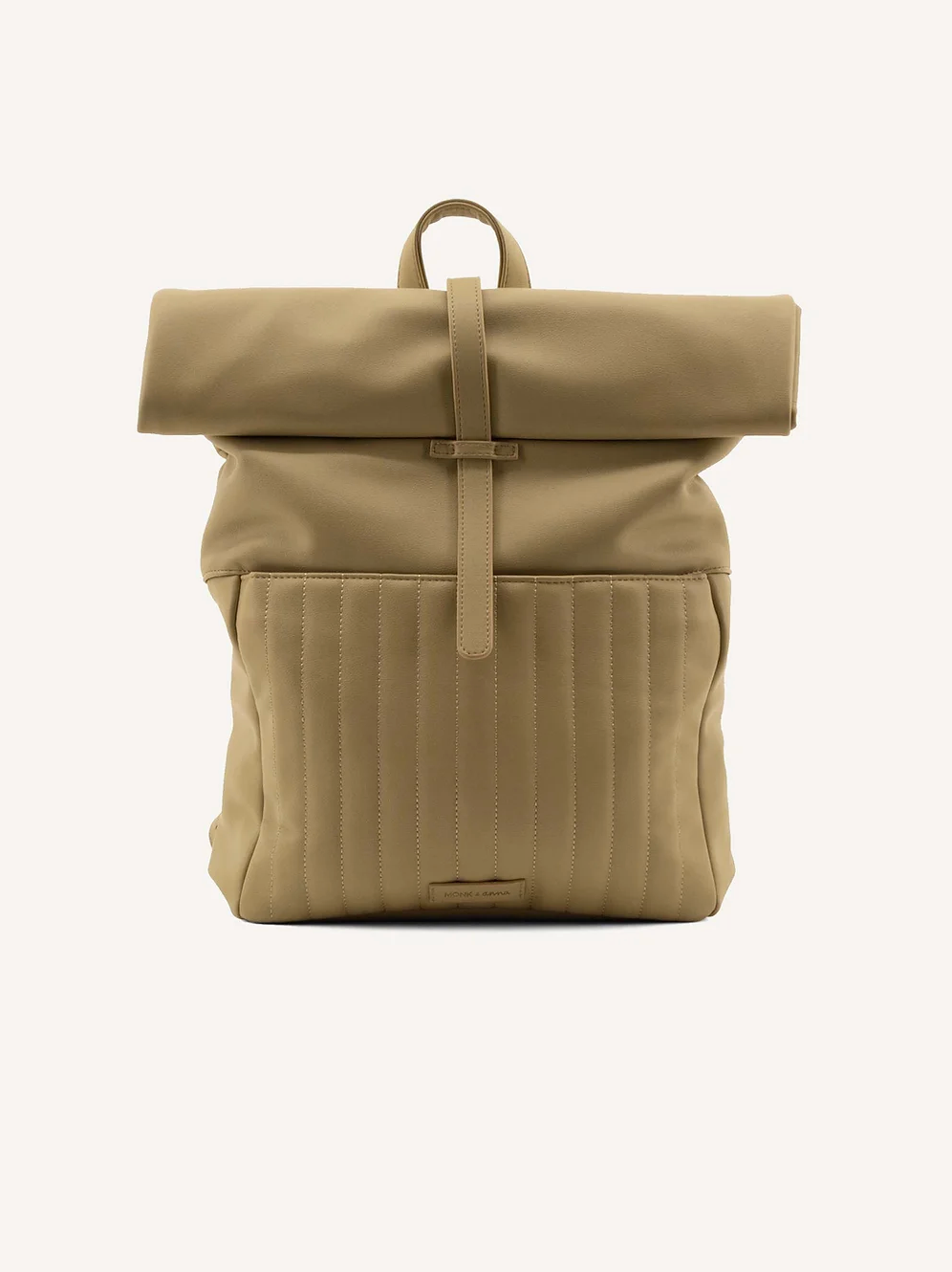 Sac à dos en cuir végan - pistache