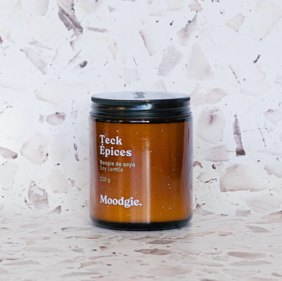 Bougie - Teck + épices